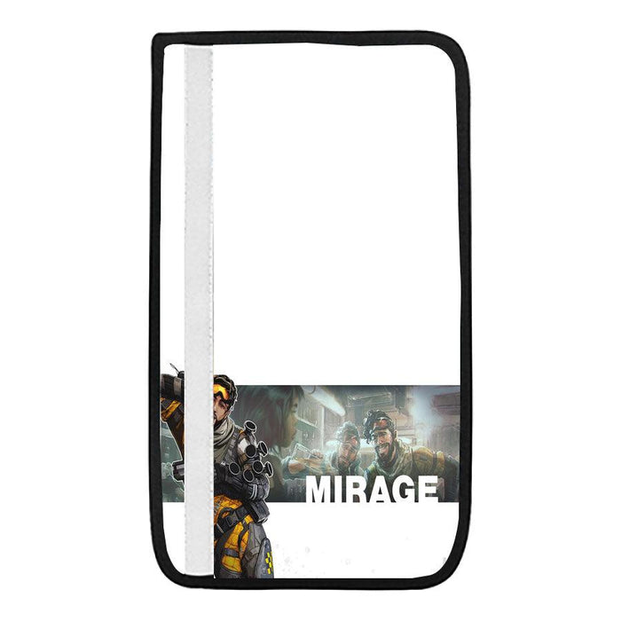 mirage from apex legends chill Car seat belt cover