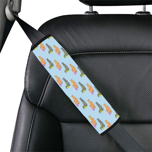 most expensive orange and black cats Car seat belt cover