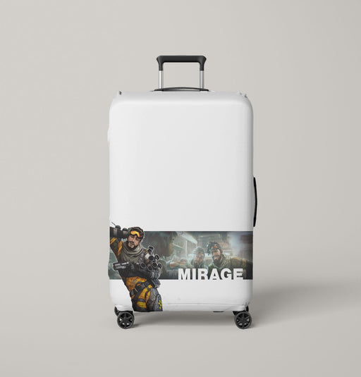 mirage from apex legends chill Luggage Covers | Suitcase