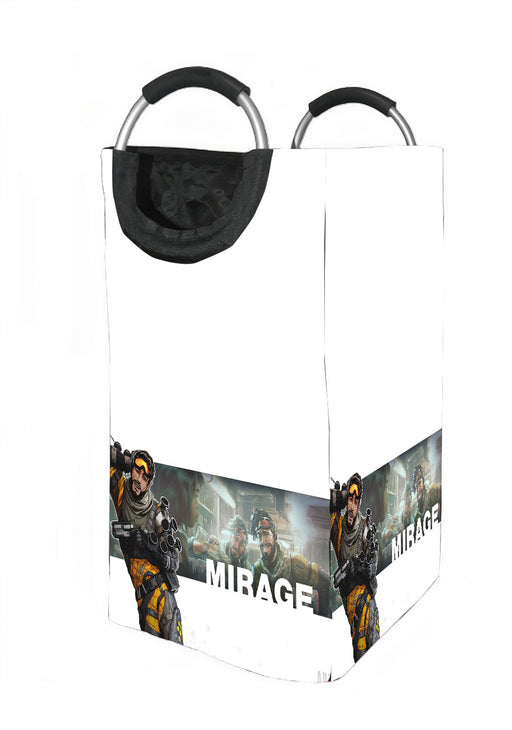 mirage from apex legends chill Laundry Hamper | Laundry Basket