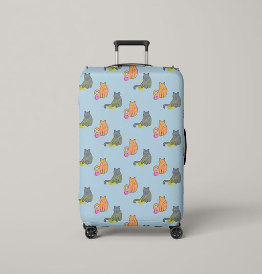 most expensive orange and black cats Luggage Cover | suitcase