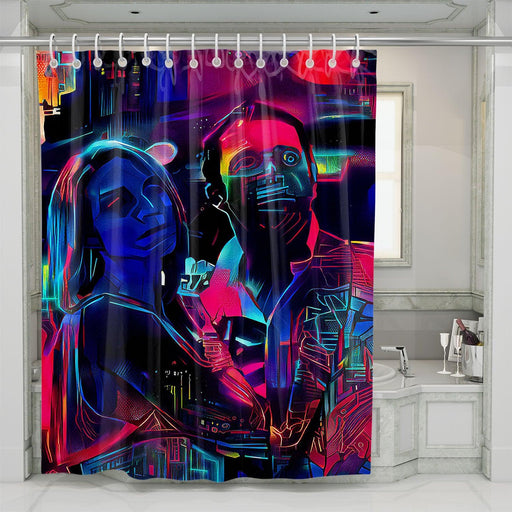 miriam and laurens altered carbon shower curtains