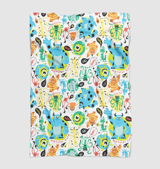 moster cute monsters university Ultra soft fleece blanket