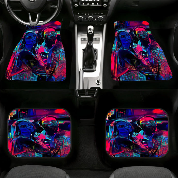 miriam and laurens altered carbon Car floor mats Universal fit