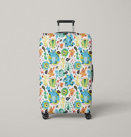 moster cute monsters university Luggage Cover | suitcase