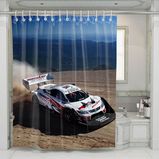 modification car for racing offroad shower curtains