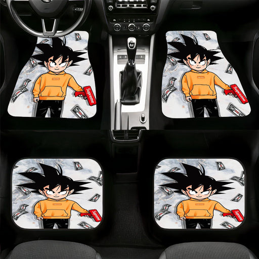 money fancy dragon ball Car floor mats Universal fit