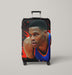 nba oklahoma city player wet Luggage Covers | Suitcase