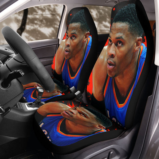 nba oklahoma city player wet Car Seat Covers