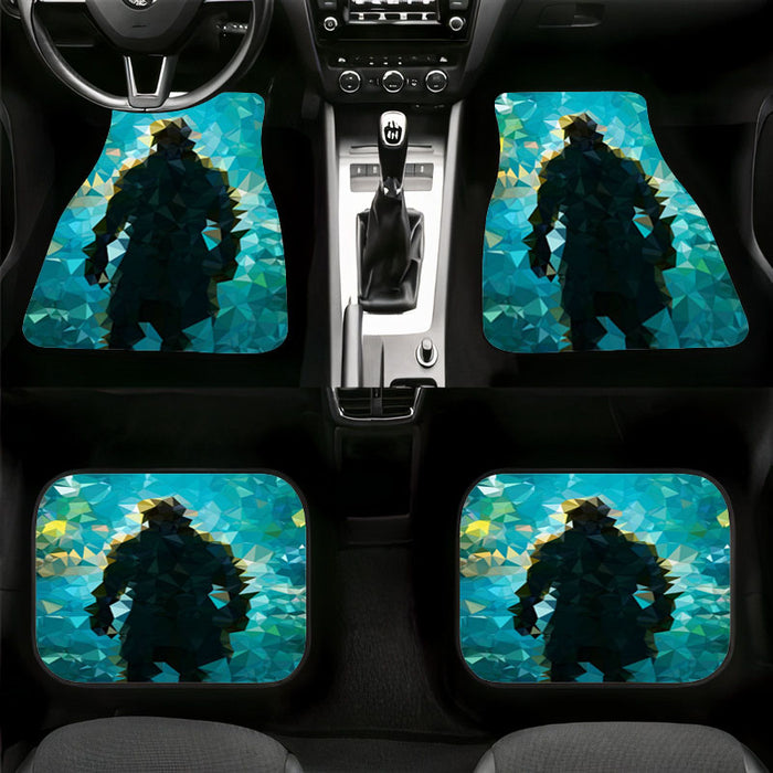 mozaic watchmen series marvel Car floor mats Universal fit