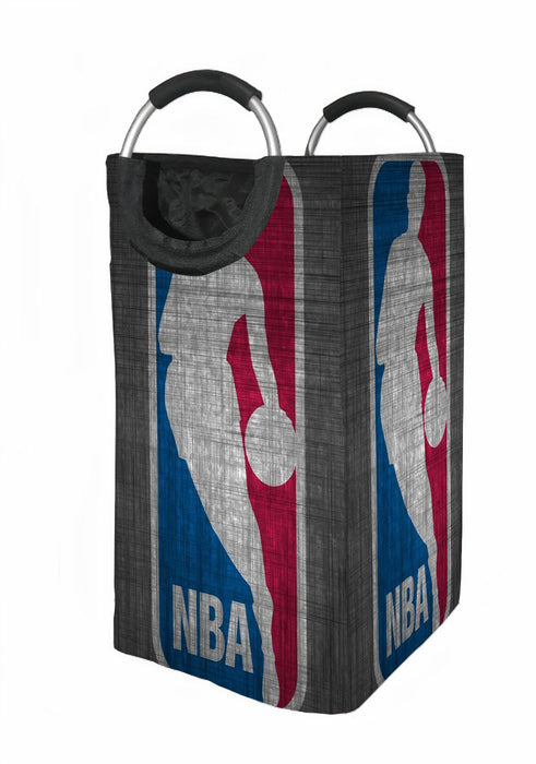 nba logo textured Laundry Hamper | Laundry Basket