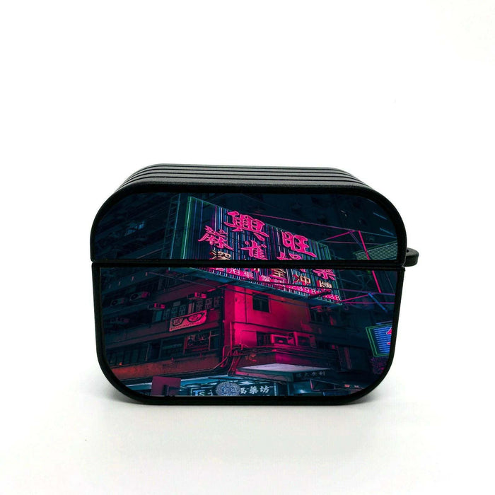 neon light aesthetic airpods case