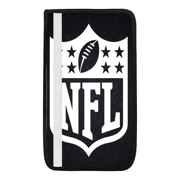 monochrome nfl logo Car seat belt cover