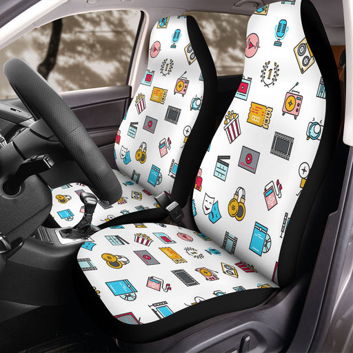 music and movie stuff Car Seat Covers