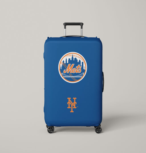 nets vector new york city Luggage Covers | Suitcase