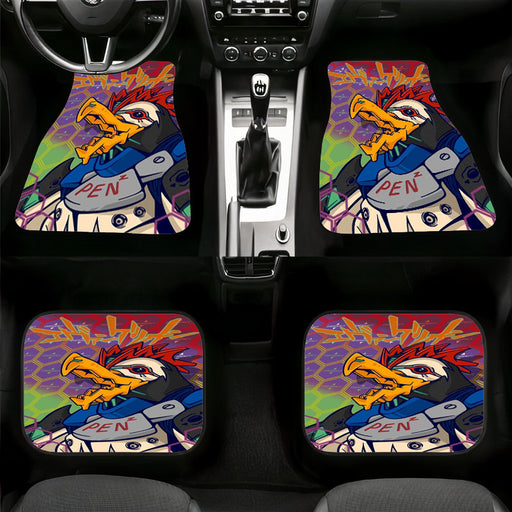 monster robbot from evangelion emergency Car floor mats Universal fit