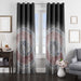 montreal canadiens freeze logo window Curtain