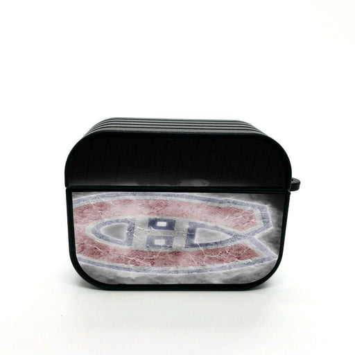 montreal canadiens freeze logo airpod case