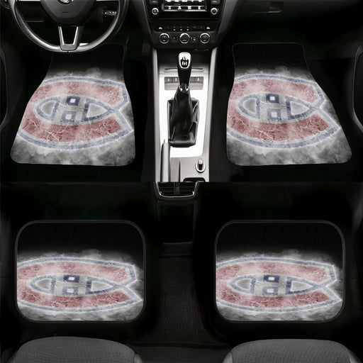 montreal canadiens freeze logo Car floor mats Universal fit