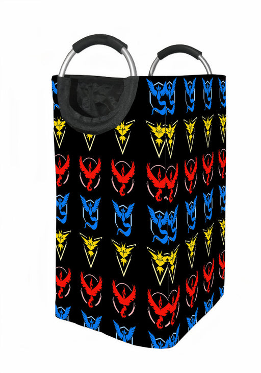 mystic team logo pokemon Laundry Hamper | Laundry Basket