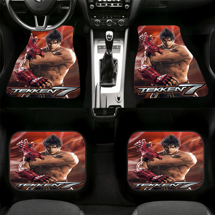 new tekken 7 jin kazama Car floor mats Universal fit