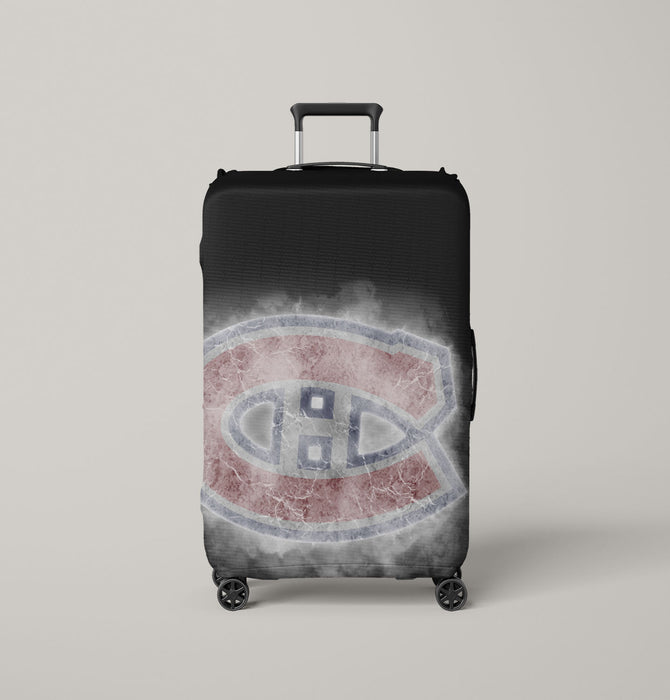 montreal canadiens freeze logo Luggage Covers | Suitcase