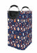 nasa badge spaces blue Laundry Hamper | Laundry Basket