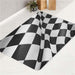 nascar lap flag racing bath rugs