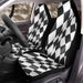 nascar lap flag racing Car Seat Covers