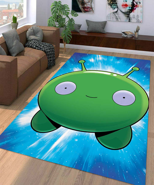 mooncake face final space Living room carpet rugs