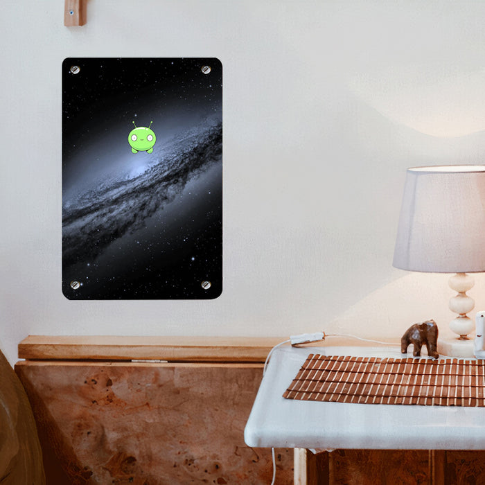 mooncake lost in the galaxy Poster Metal print wall art