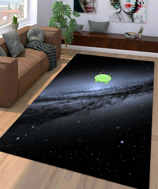 mooncake lost in the galaxy Living room carpet rugs