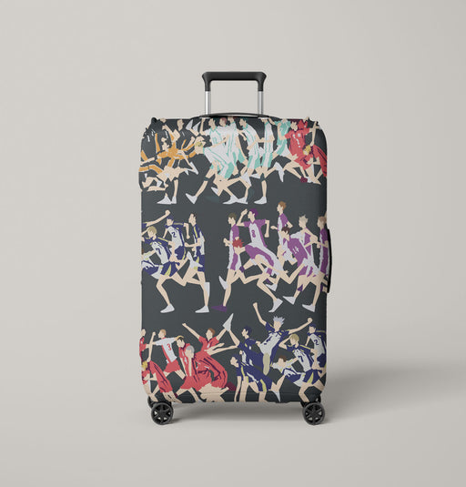 national competition in haikyuu Luggage Cover | suitcase