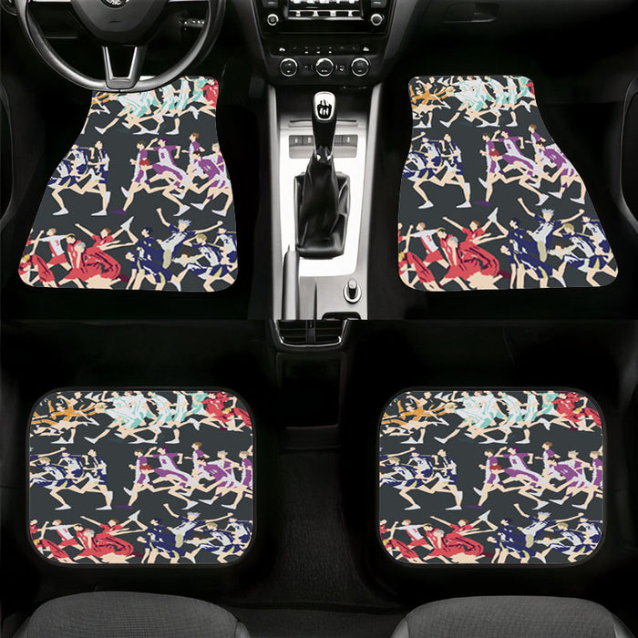 national competition in haikyuu Car floor mats Universal fit