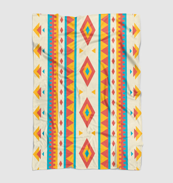 native american pattern Ultra soft fleece blanket