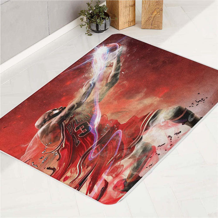 most popular player nba bulls bath rugs