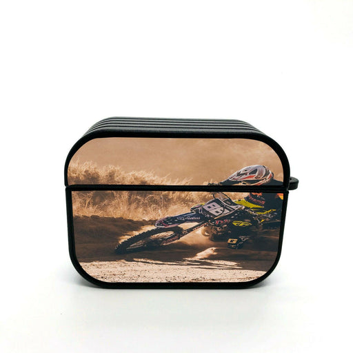 motocross in desert airpod case