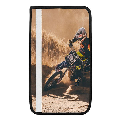 motocross in desert Car seat belt cover