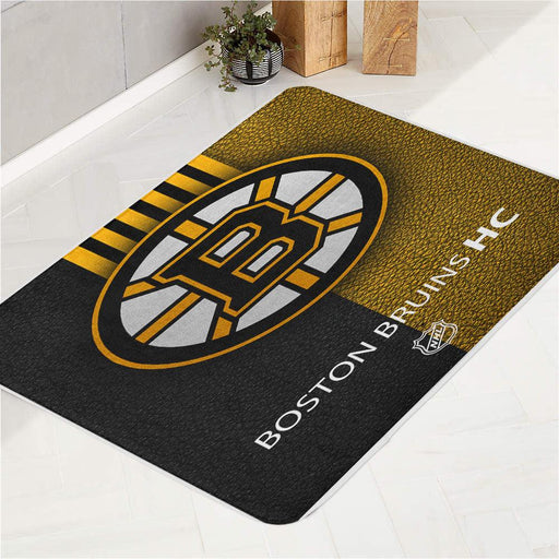 nhl boston bruins hc bath rugs