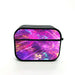 nebula neon colors fractal glitch pattern airpods case