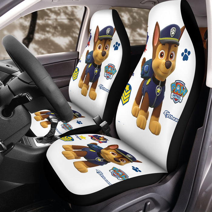 nick paw patrol chase Car Seat Covers