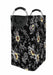 negative grey floral ornament Laundry Hamper | Laundry Basket