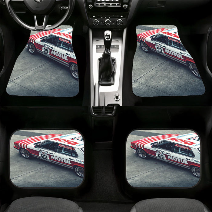 motul old car racing Car floor mats Universal fit