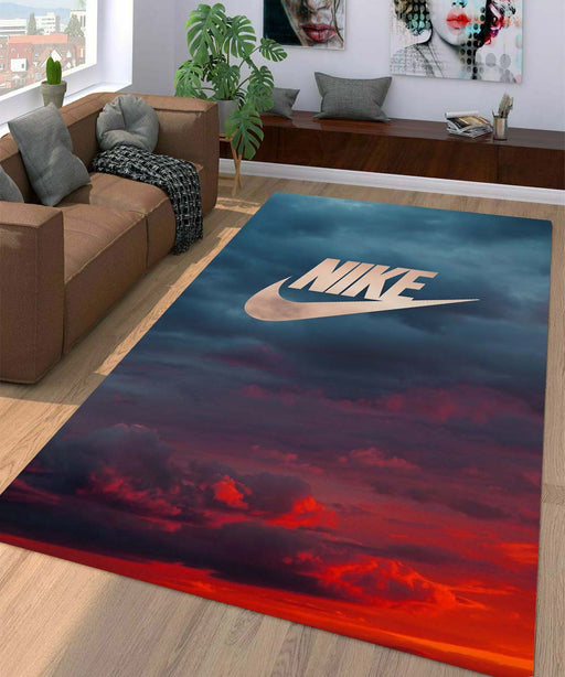 nike in the sky Living room carpet rugs