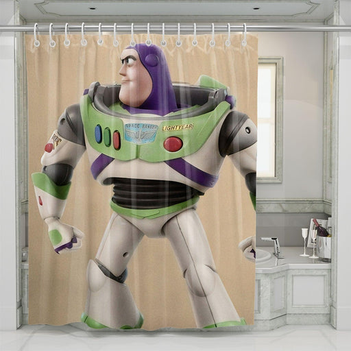 movie toy story buzz lightyear shower curtains