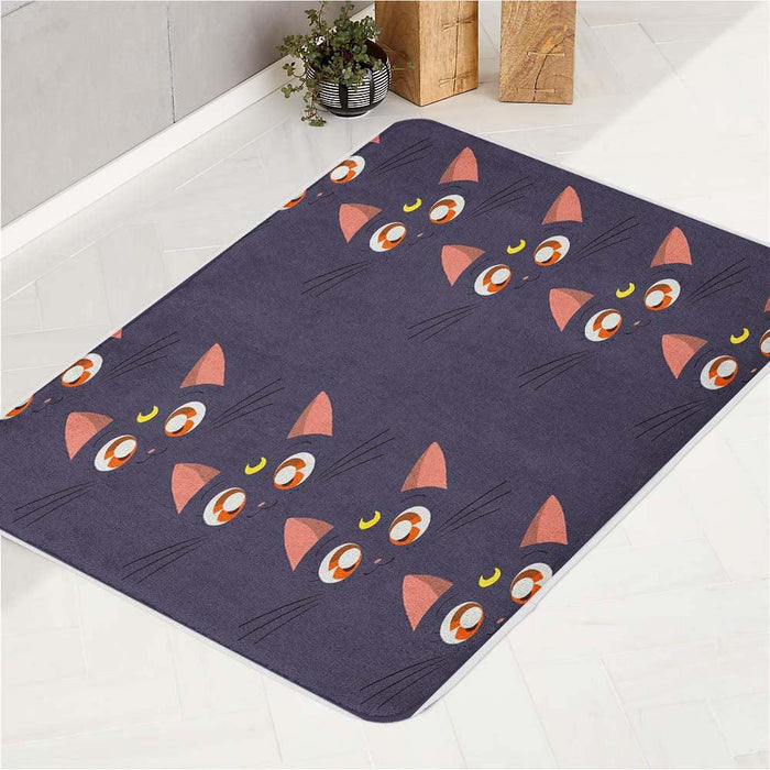 neko sailor moon cats princess bath rugs