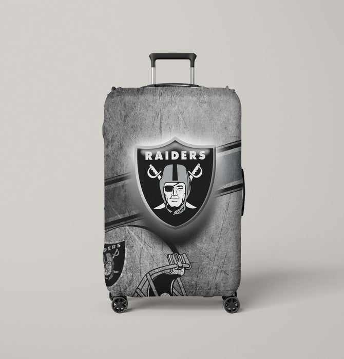 multiply of oakland raiders Luggage Covers | Suitcase