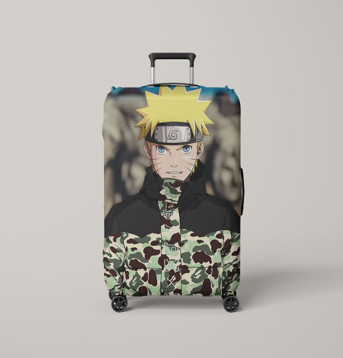 naruto and bathing ape Luggage Covers | Suitcase