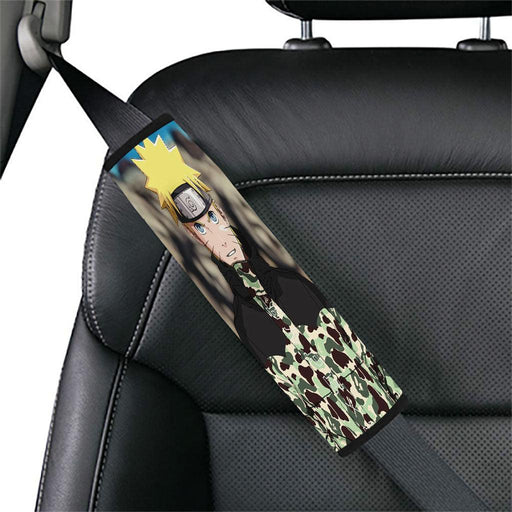 naruto and bathing ape Car seat belt cover - Grovycase