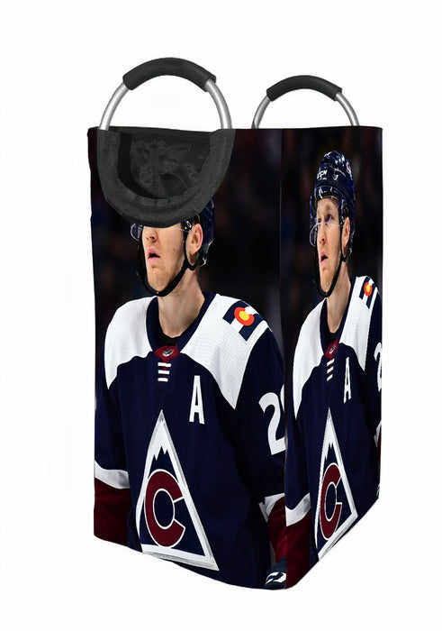 nathan mackinnon as best player nhl Laundry Hamper | Laundry Basket